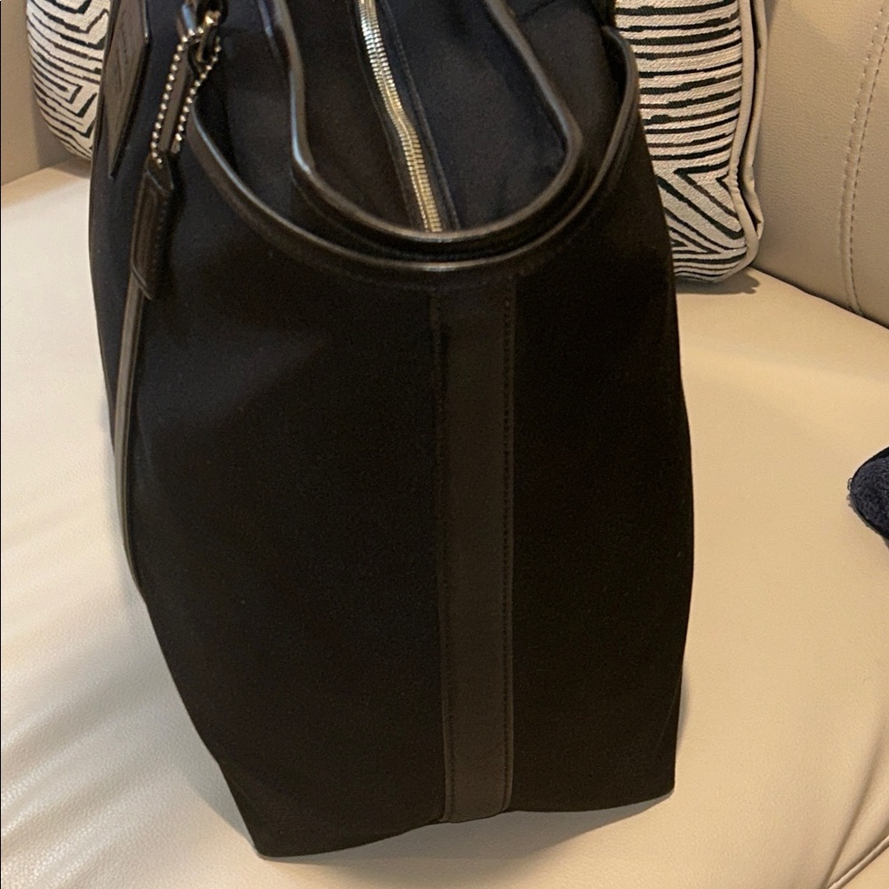 Coach Hampton Legacy X Large Canvas & Leather Tote - Picture 12 of 16
